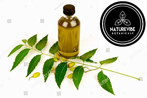 Naturevibe Botanicals Neem Oil 32 Ounces | 100% Pure and Natural | Great for Skin Care and Hair Care-Velvo Beauty
