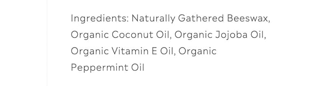 100% Natural Beeswax Lip Balm with Organic Oils (Cool Peppermint, 4 pack)-Velvo Beauty