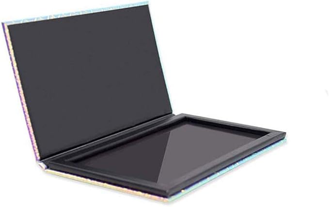 Magik Empty Mermaid Magnetic Makeup Eyeshadow Palette DIY Cosmetic Case with Free Pans (Large with 18 Pans)-Velvo Beauty