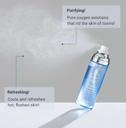 Cryogenic Activator (100ml / 3.38oz) – Facial Mist Toner for Hydrating, Soothing, and Cooling, Naturally Derived Deep Sea Water with Pure Oxygen, Suitable for All Skin Types-Velvo Beauty