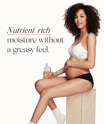 HATCH Belly Oil, Pregnancy & Postpartum Skincare for Stretch Marks, Quick-Drying for Full Body & Soothes Irritation, Plus Vegan, Clean & Plant-Based, 6.7 Fl Oz-Velvo Beauty