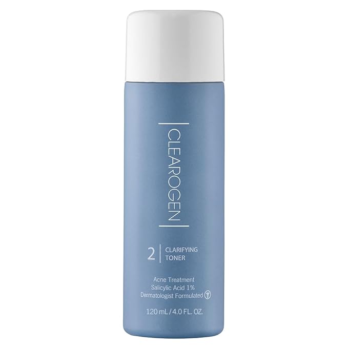 Clarifying Toner for Acne and Blemishes, Face Toner, Facial Toner, Skin Toner, Acne Toner, Toner Oily Skin, Salicylic Acid Toner, Astringent for Face, Toners, 4 Fl Oz-Velvo Beauty