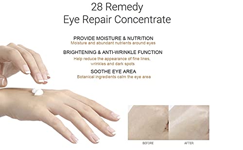 Korean Cosmetics NOTS 28 Remedy Eye Repair Concentrate - Anti-Aging Eye Cream-Velvo Beauty