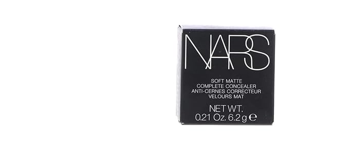 NARS Soft Matte Complete Concealer Chantilly - for fair skin with neutral undertones, Natural, 0.21 Ounce (Pack of 1), C-NA-062-03-Velvo Beauty
