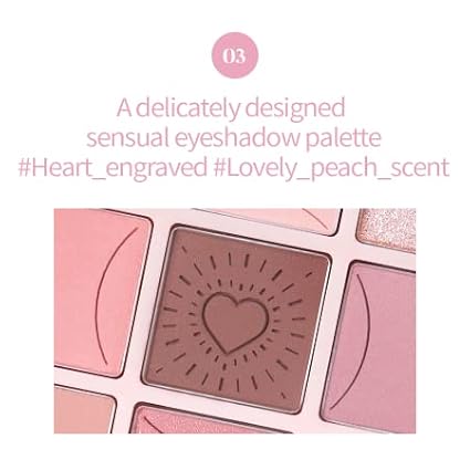 HOLIKA HOLIKA My Fave Mood Eye Palette 03 Pinkology | 9 Shade, Cool tones, Soft Eye Shadow, KBeauty Pink Eye Makeup, Daily, High Pigment, Smooth, Matte, Shimmer finishes-Velvo Beauty