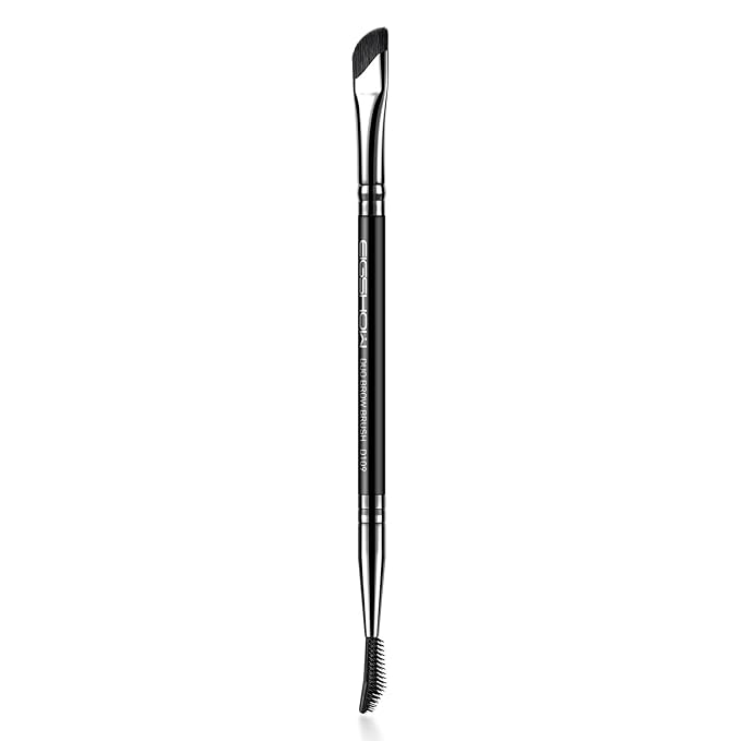 EIGSHOW Dual-Ended Precision Eyebrow Brush and Comb for Eyeliner Lining, Sculpting Brows, Professional Eye Makeup Tools (D109)-Velvo Beauty