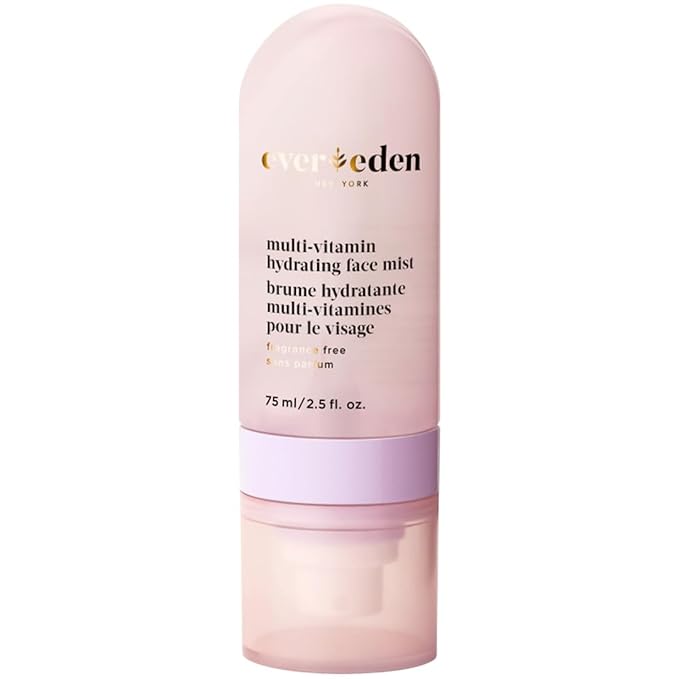 Evereden Kids Multi-Vitamin Hydrating Face Mist | Nourishing Face Spray, Preppy Skincare Essential for Ages 6+ | Clean Formula Safe for Sensitive Skin | Multi-Vitamin Complex, Peach & Mango Juice-Velvo Beauty