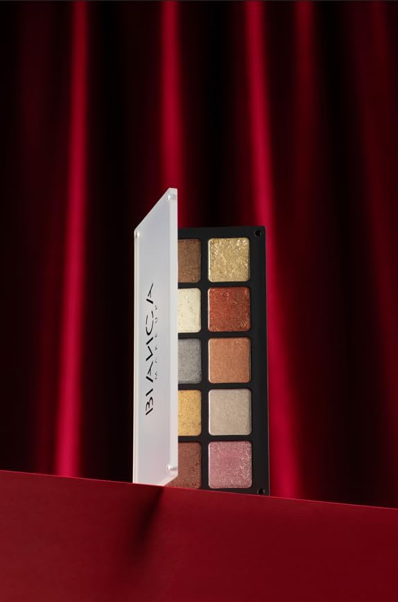 Chromatic Eyeshadow Palette | 10 Vibrant Shades for Unlimited Creativity. (Metalic)-Velvo Beauty