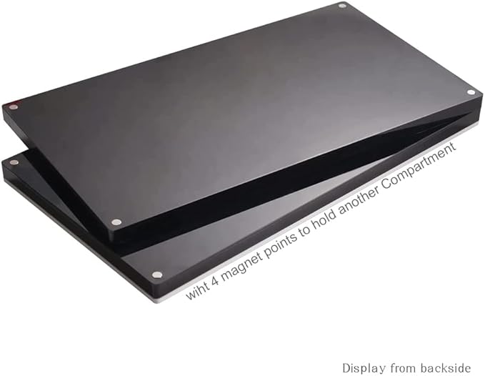 Acrylic Magnetic Makeup Palette Eyeshadow Palette Empty for ABL2 and dABL2 only Additional Stackable Layer for More Space (Stackable Single Layer) Unsuitable for ABL1-Velvo Beauty