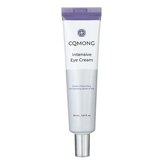 Intensive Eye Cream 1.01 fl oz for hydrating, wrinkles, elastic skin, dark circles, puffiness, fine lines, eye bags under eyes | Hyaluronic Acid, Collagen, Peptide | Korean skincare-Velvo Beauty