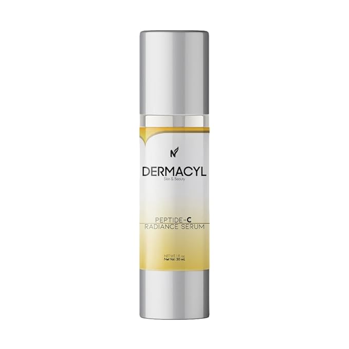 Peptide-C Radiance Serum - Anti-Aging Face Serum with Peptides, Vitamin C, Hyaluronic Acid - Hydrates, Firms, Smooths Wrinkles, 1 oz-Velvo Beauty