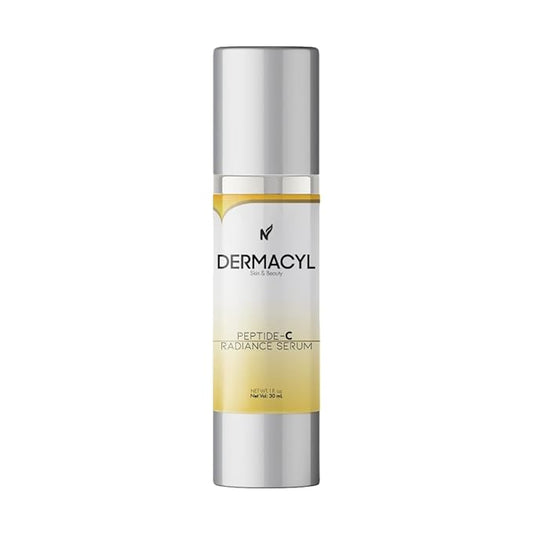 Peptide-C Radiance Serum - Anti-Aging Face Serum with Peptides, Vitamin C, Hyaluronic Acid - Hydrates, Firms, Smooths Wrinkles, 1 oz-Velvo Beauty