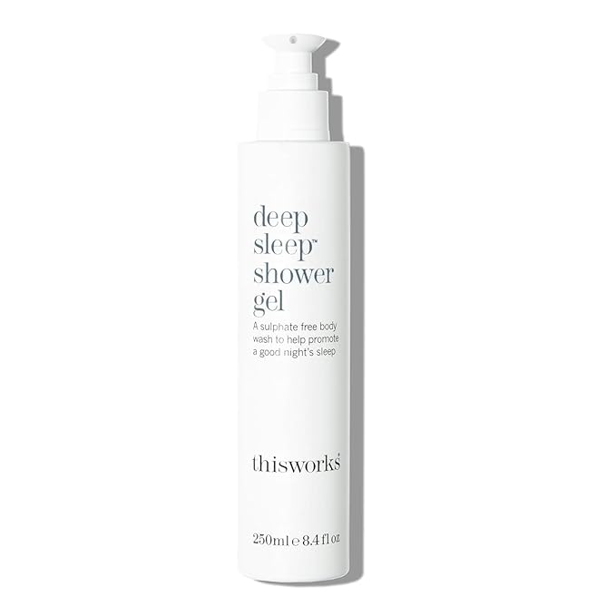 THISWORKS deep sleep shower gel: Calms the Mind and Protects the Skin, 8.4 fl oz (250ml)-Velvo Beauty