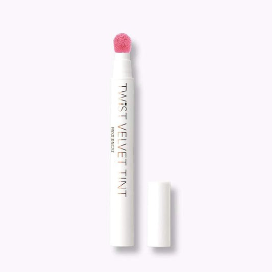 PASSIONCAT Long Lasting Lip Stain for Lips and Cheek Tint | High Pigment Color | lightweight Matte Finish | Weightless | Full Coverage | Twist Velvet Tint #11 (No.11)-Velvo Beauty