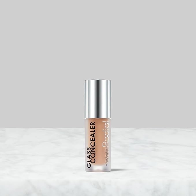 Rodial Glass Concealer Shade 4 - Luminous, Full-Coverage Cream with Peptides and Antioxidants for Flawless Skin, 0.1 fl. oz.-Velvo Beauty
