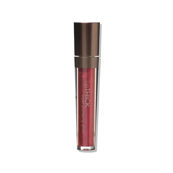 SORME Treatment Cosmetics LipThick gloss | Plumping Lip Gloss for Shiny and Fuller Looking Lips with Maxi-Lip Peptides | Scream Shade-Velvo Beauty