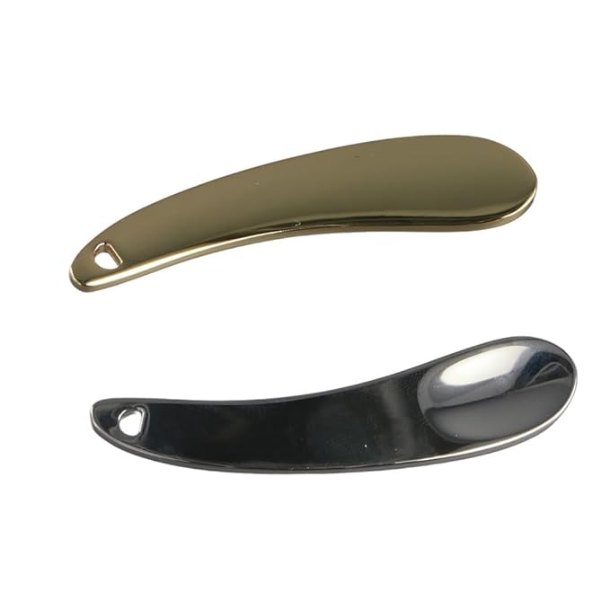 4Pcs Metal Cosmetic Spoon,Reusable Mini Zinc Alloy Facial Cream Cosmetic Spoon Applicator for Beauty Mixing Skincare Cream Lotions Eye Cream-Velvo Beauty