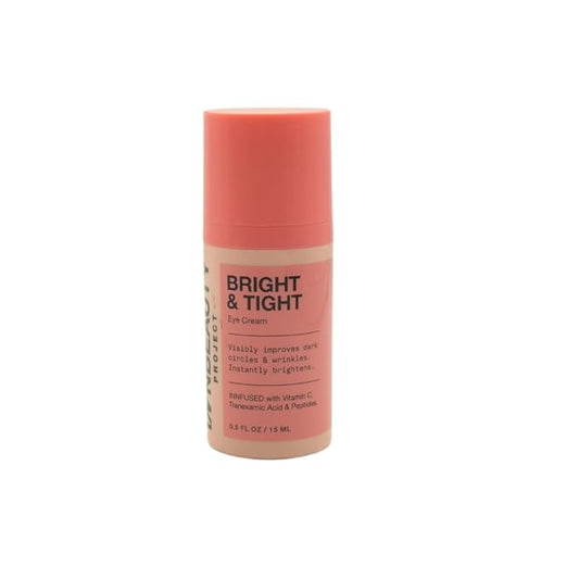 iNNBEAUTY PROJECT Bright & Tight Dark Circle Firming Eye Cream with Vitamin C & Peptides 0.5 oz / 15 mL-Velvo Beauty