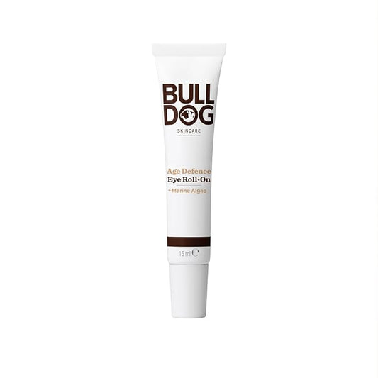 Bulldog Skincare Eye Roll On for Men, Age Defence, Rose, 15 ml-Velvo Beauty