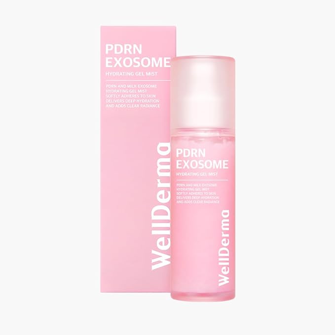 WELLDERMA PDRN Exosome Gel Mist, 100ml / 3.38 fl.oz – Hydrating & Soothing Hydrogel Face Mist with Collagen, Peptides, Hyaluronic Acid, and Botanical Extracts for Daily Skincare-Velvo Beauty