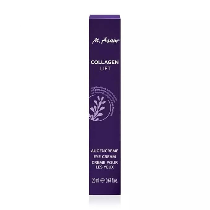 M. Asam Collagen Lift Eye Cream – Anti-aging Eye Cream with Collagen for a refreshed looking eye area, helps minimize the appearance of fine lines & wrinkles 0.67 Fl Oz-Velvo Beauty