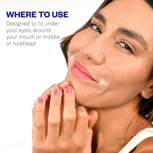 Wrinkles Schminkles Self-Dissolving Microdart Patch for Face - Target & Reduce Wrinkles, Ultimate Facial Hydration and Rejuvenation (4 pairs)-Velvo Beauty