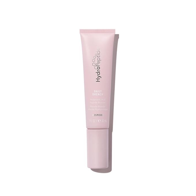 HydroPeptide Daily Drench, Hyaluronic Acid Peptide Booster Serum, Anti-Aging Face, 1 Ounce-Velvo Beauty