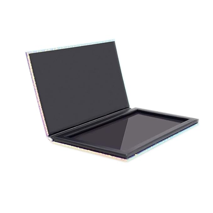 Mermaid Fish-Scale Pattern Change Empty Magnetic Eyeshadow Blush Highlighters Palette makeup tools 10x10cm-Velvo Beauty