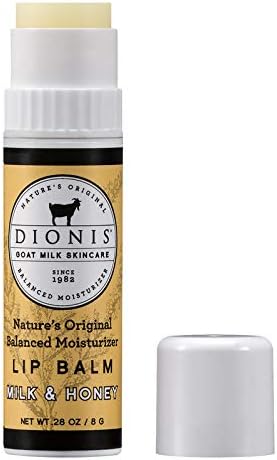 Dionis Goat Milk Milk and Honey Scent Lip Balm 0.28 oz. 1 pk - Case of: 6; Each Pack Qty: 1-Velvo Beauty