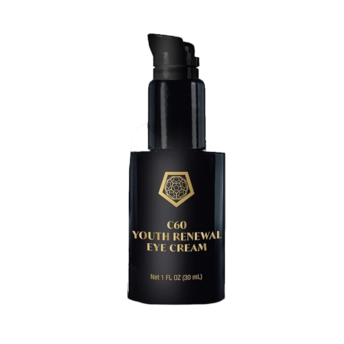 C60 Skincare - Age-Defying Antioxidant Protection - Reduce Wrinkles, Heal Skin, Non-Greasy - Face, Body, Bug Bites, Scarring - Organic Avocado Oil, 99.99% Pure (Regular, C60 Eye Cream)-Velvo Beauty