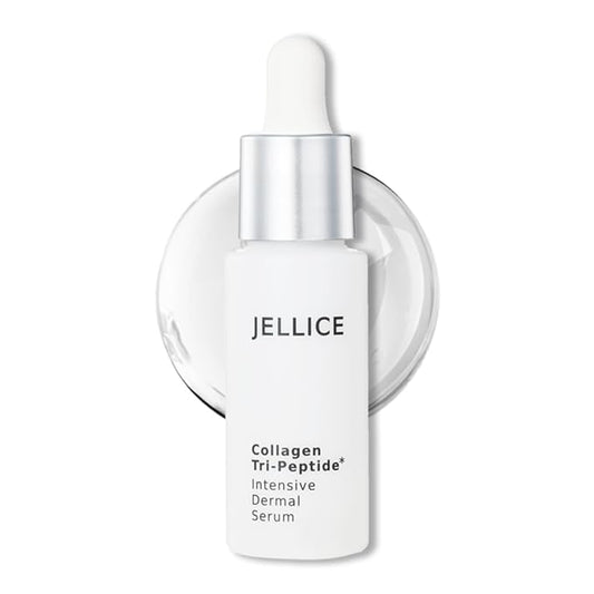 Intensive Dermal Collagen Tripeptides Serum for Face - Collagen Serum for Women with All Skin Types - Enhanced Hydration & Nourishment - Japanese Cosmetics - 1.01 fl oz-Velvo Beauty