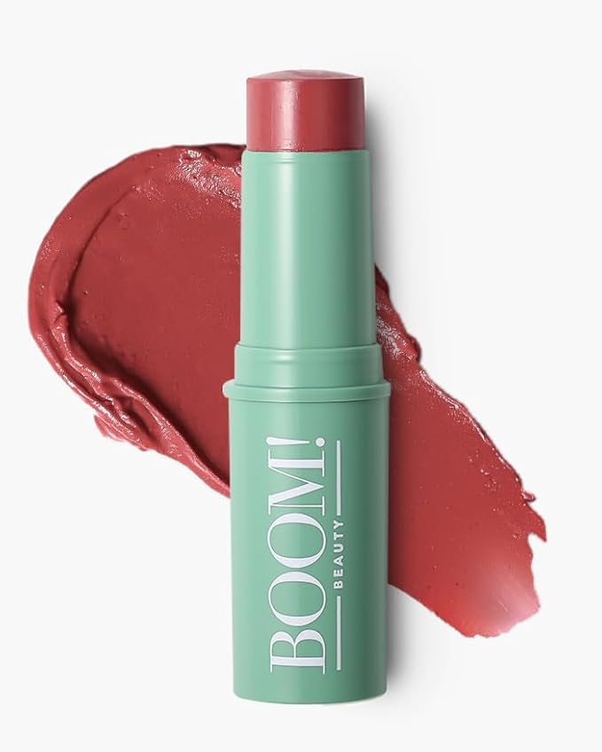Boomstick Trio ® Cheek and Lip: Peony Pink, Golden Peach and Rose Nude 3-in-1 Blush, Eye and Lip Stick Pen for All Skin Types Boom Beauty by Cindy Joseph-Velvo Beauty