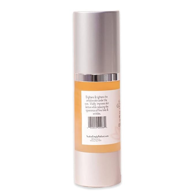 Glimmer Goddess Organic Vitamin C and Peptide Eye Serum for Dark Circles, 1 oz-Velvo Beauty