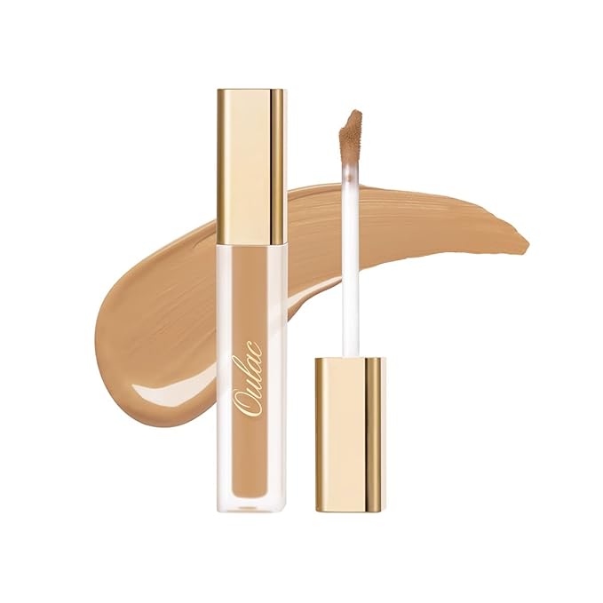 Oulac Concealer Full Coverage, Concealer Stick for Dark Circles, Hydrating Concealer Infused with Hyaluronic Acid, Lightweight, Long Lasting, Vegan Concealer 3.8ml, Shade: C7 Olive-Velvo Beauty