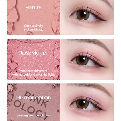 HOLIKA HOLIKA My Fave Mood Eye Palette 03 Pinkology | 9 Shade, Cool tones, Soft Eye Shadow, KBeauty Pink Eye Makeup, Daily, High Pigment, Smooth, Matte, Shimmer finishes-Velvo Beauty