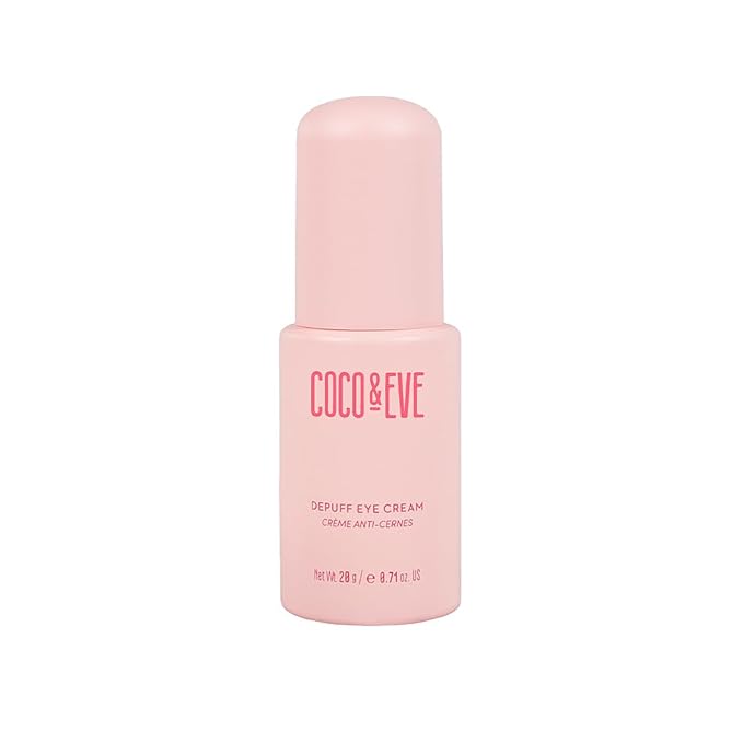 Coco & Eve Depuff Eye Cream. Under Eye Cream for Puffiness, Dark Circles & Wrinkles. Firms, brighten, revitalize, and smooth out fine lines. (0.71 fl oz)-Velvo Beauty