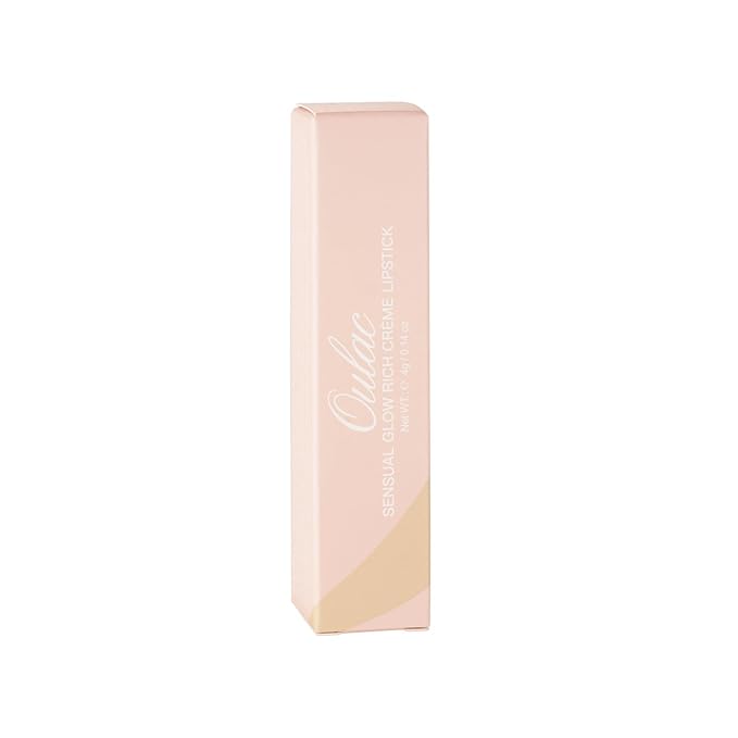 Oulac Nude Lipsticks for Women, Pink Matte Lip Stick, Full Coverage Lip Color, Satin Matte Finish, Cream Texture, Hydrating, Infused with Hyaluronic Acid, Vegan & Clean Beauty 4g SG03 Be Seductive-Velvo Beauty