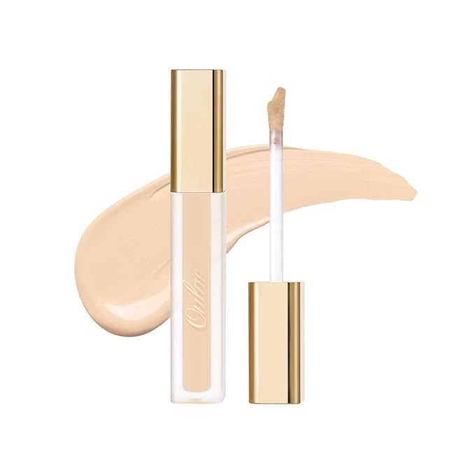 Oulac Concealer Full Coverage, Concealer Stick for Dark Circles, Hydrating Concealer Infused with Hyaluronic Acid, Lightweight, Long Lasting, Vegan Concealer 3.8ml, Shade: C2 Ivory-Velvo Beauty