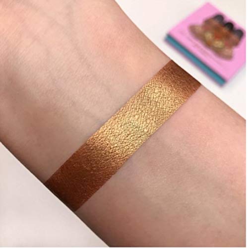 Juvia's Place Highlighter Tribe Glow Vol.1 - Highlighter Powder, Baked Highlighter, Shimmer Highlighter Makeup, Long-Wearing & Illuminating Cheek Highlighter - Suitable for Darker Skin Tones-Velvo Beauty