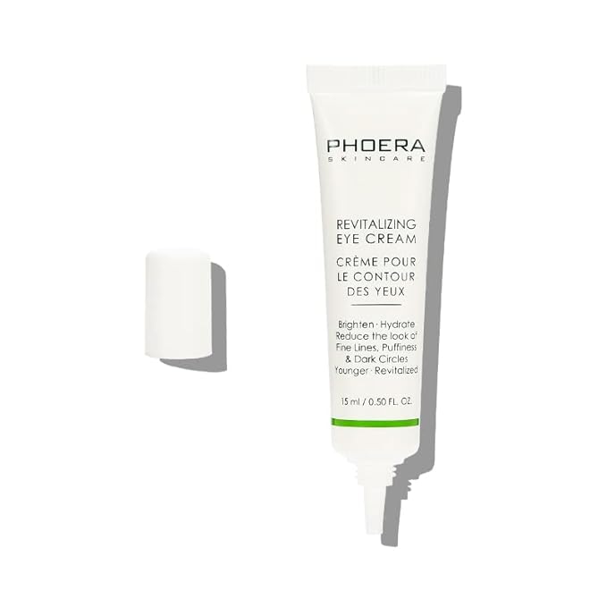 Phoera Revitalizing Eye Cream Brighten Hydrate Reduce The Fine Lines, Dark Circle Wrinkles And Puffiness For Men And Women Skin Loving Ingredients Apply In Morning And At Night-Velvo Beauty