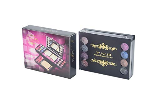Eyeshadow Palette Makeup Palette 33 Bright Colors Matter and Shimmer Lip Gloss Blush Brushes Cosmetic Makeup Eyeshadow Highly Pigmented Palette-Velvo Beauty