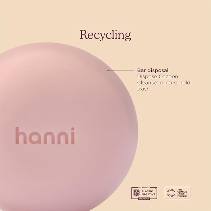 HANNI Cocoon Cleanse Serum with Shea Butter, Soap-Free Body Wash and Shaving Cream Replacement, Hydrating Cleanser with Eucalyptus, 3.7 oz-Velvo Beauty