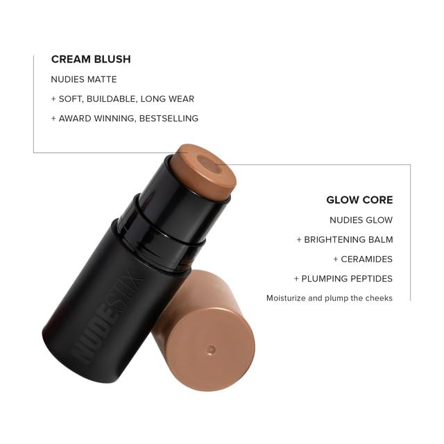 Nudies Matte + Glow Core All Over Face Blush Color - Tan Glow-Velvo Beauty