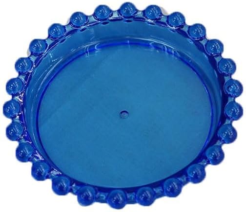Nail Art Palette Nail Mixing Palette Polish Color Mixing Plate Pearl Edge Nail Holder Display Board Cloud Shape for Nail Art Nail Tip Holder Nail Art Display (Pearl-blue)-Velvo Beauty