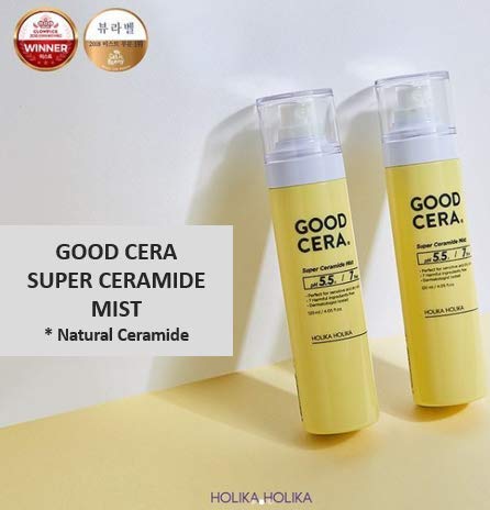 HOLIKA HOLIKA Good Cera Super Ceramide Mist | Face Mist Hydrating Spray w/Fermented Ceramides (4.05 fl oz)-Velvo Beauty