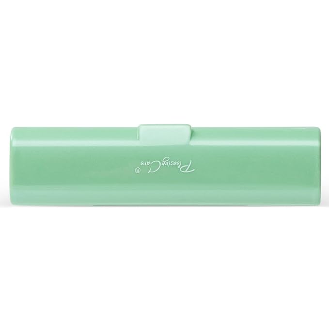 Natural Oil Blotting Paper Roll, Refillable Compact Dispenser No Shine Sheets, Absorb Excess Shine on Face or Scalp Instantly, Men and Women Facial Skin Care or Make Up Must Have (Green Tea)-Velvo Beauty