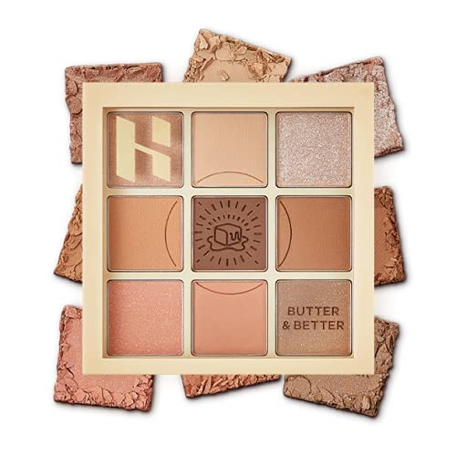 HOLIKA HOLIKA MY FAVE MOOD EYE PALETTE (04 ANG BUTTER)-Velvo Beauty
