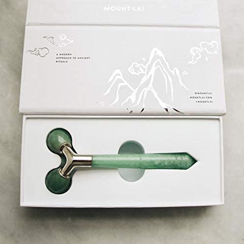 Mount Lai Jade Tension Melting Facial Massager for Face & Neck – Face Roller to Relieve Tension, Soothe Stress, Improve Circulation & Revitalize Skin for Radiant Care-Velvo Beauty