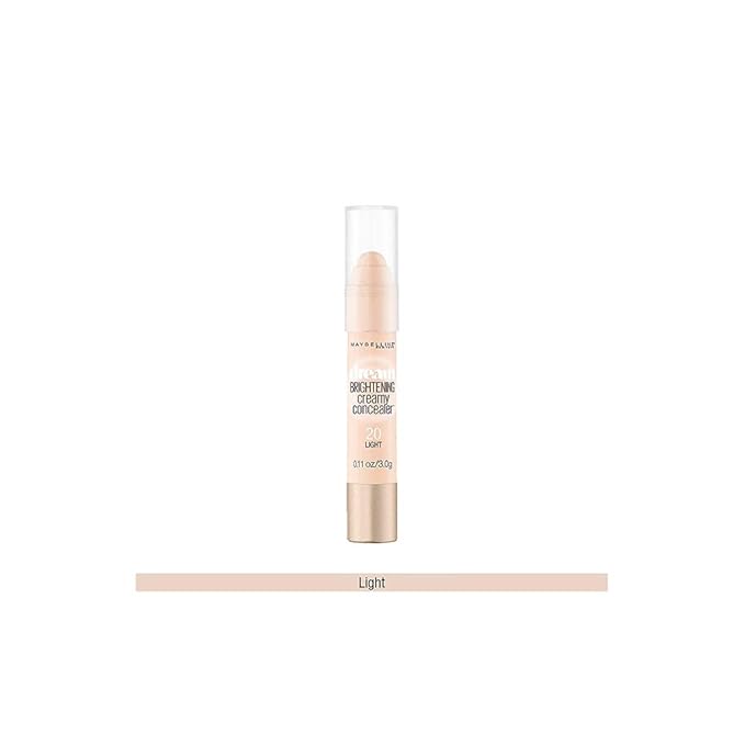 Maybelline New York Dream Brightening Creamy Concealer, Light, 0.11 oz.-Velvo Beauty