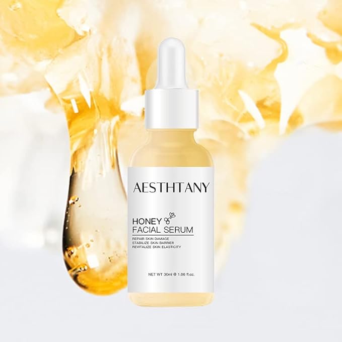 Honey Hyaluronic Acid Face Serum, 30ml / 1.06 fl.oz | Honey Purity 30% | Vit E - Anti Aging Facial Serum for Skin Care | Face Serum for Women | for All Skin Type-Velvo Beauty